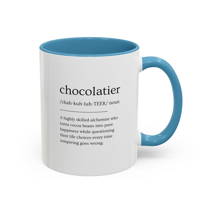 Chocolatier Definition Color Accent Mug