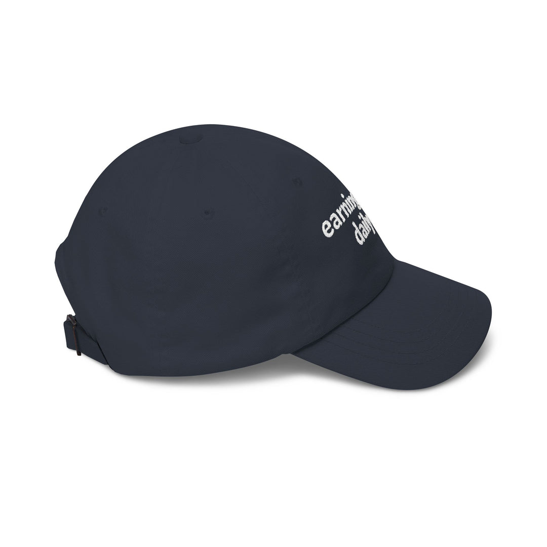 Earning My Daily Bread Embroidered Hat