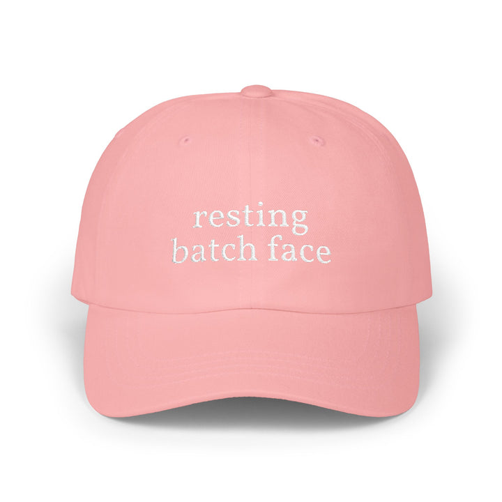 Resting Batch Face Embroidered Hat