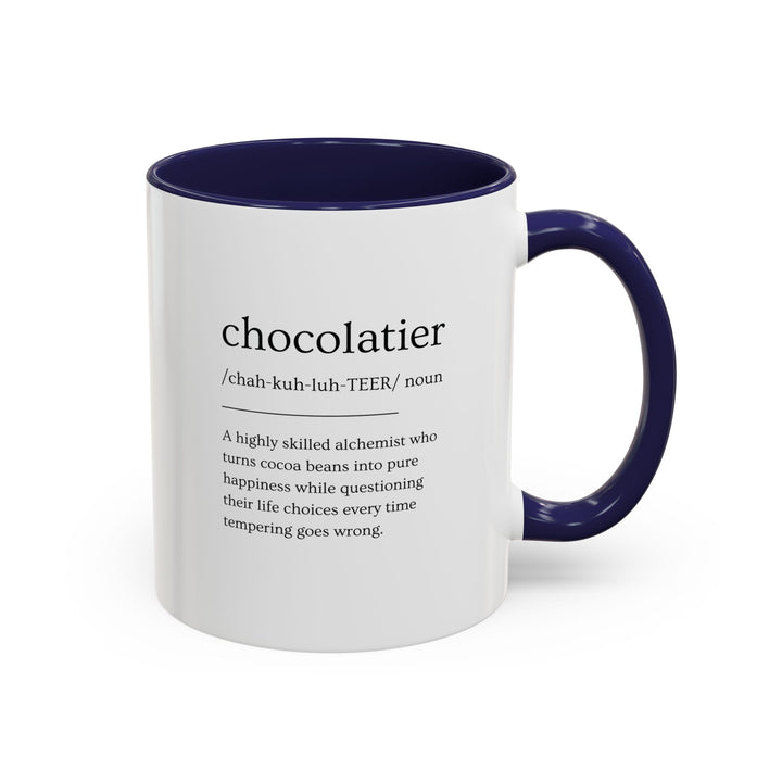 Chocolatier Definition Color Accent Mug
