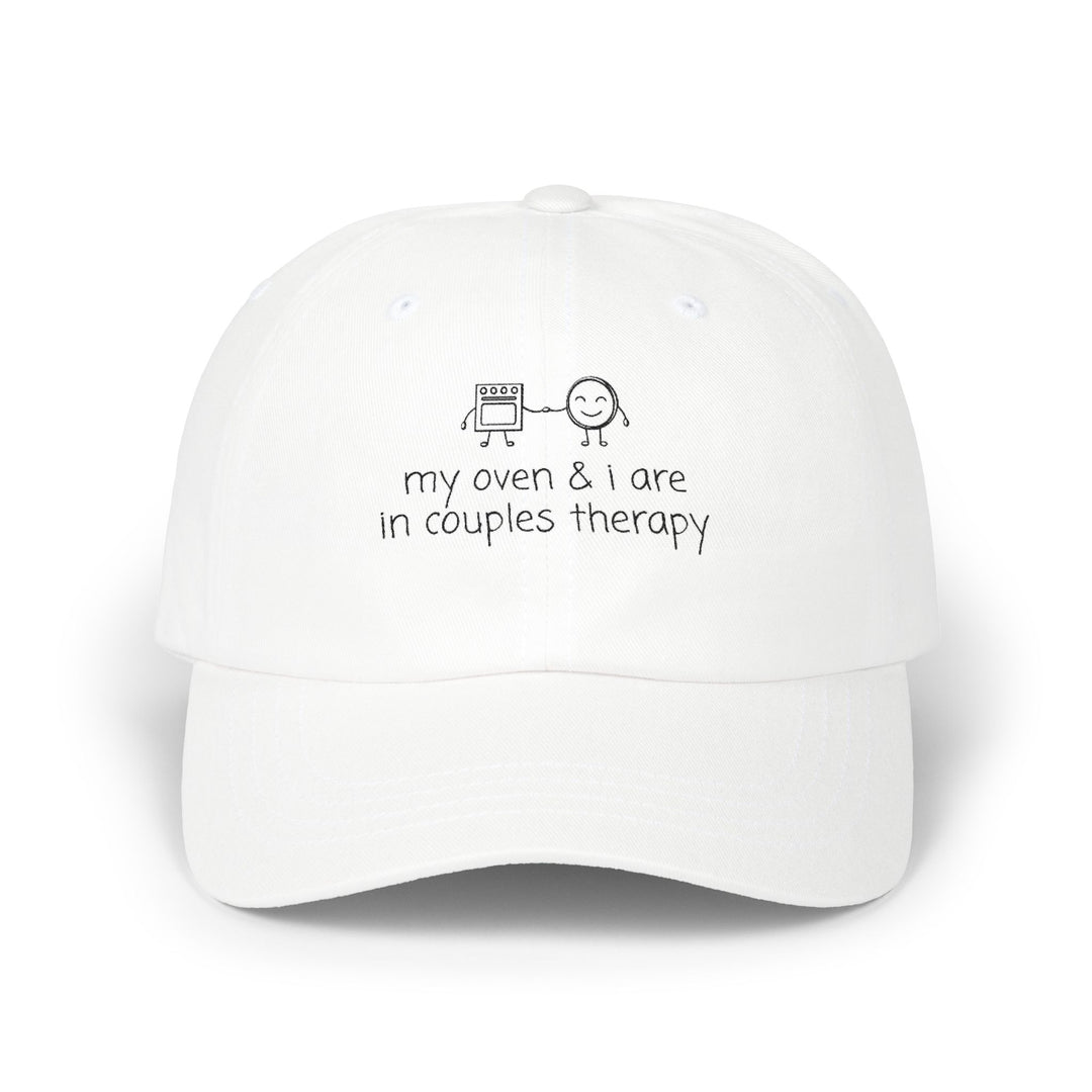 Couples Therapy With Oven Embroidered Hat