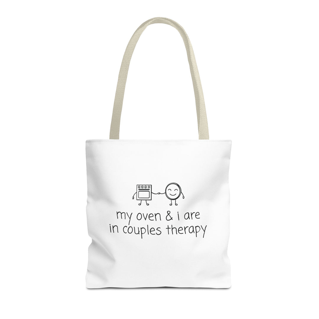 Couples Therapy With Oven Tote Bag