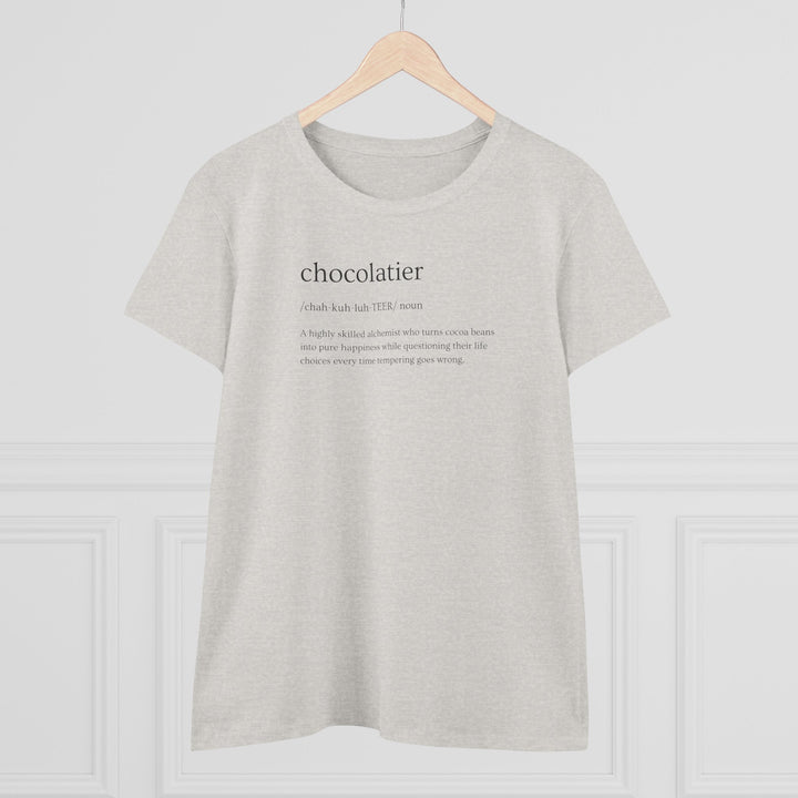 Chocolatier Definition Women's Cotton T-Shirt