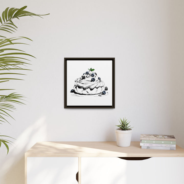 Pavlova Canvas with Floating Frame