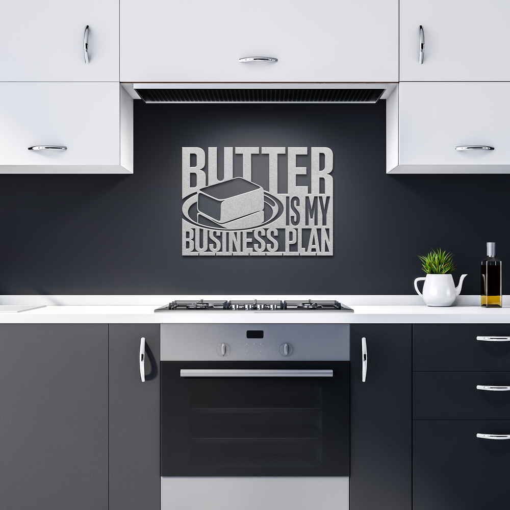 Butter_Is_My_Business_Plan_Metal_Wall_Ar_Silver_Dark_Kitchen_Mockup.png