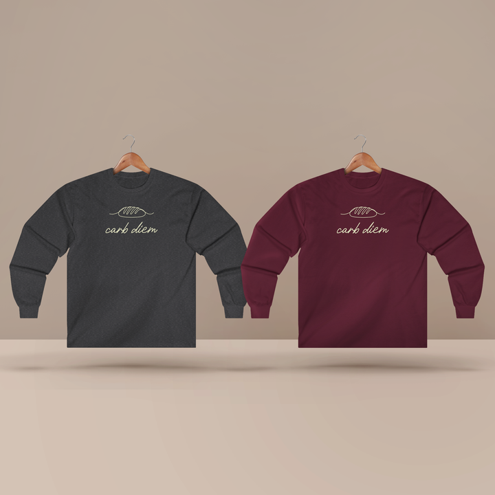 Carb Diem Minimalist Long Sleeve T-Shirt