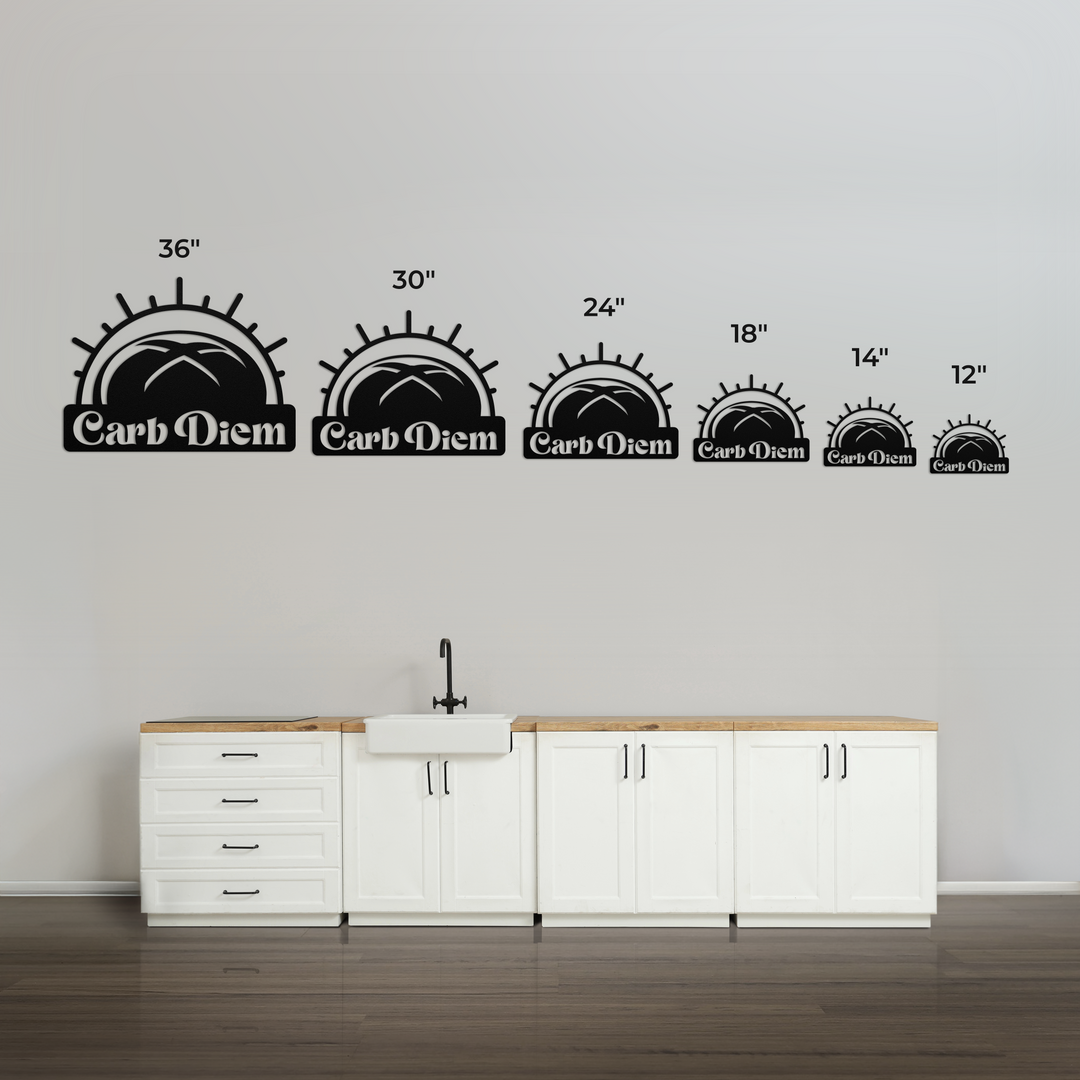 Carb Diem Metal Wall Art