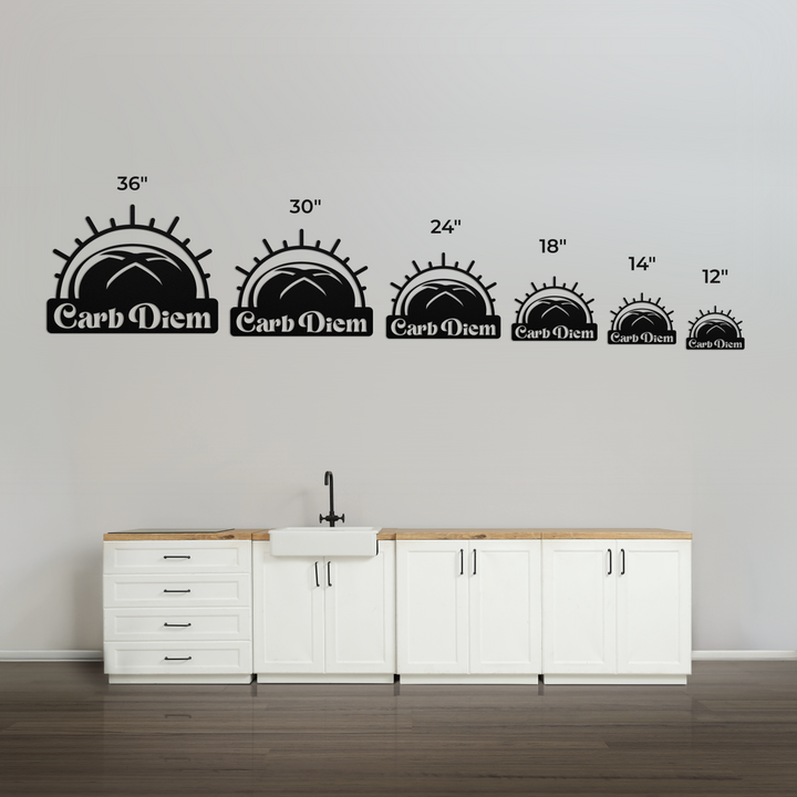 Carb Diem Metal Wall Art