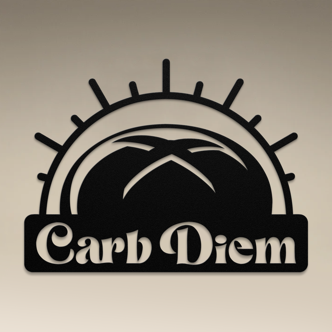 Carb Diem Metal Wall Art