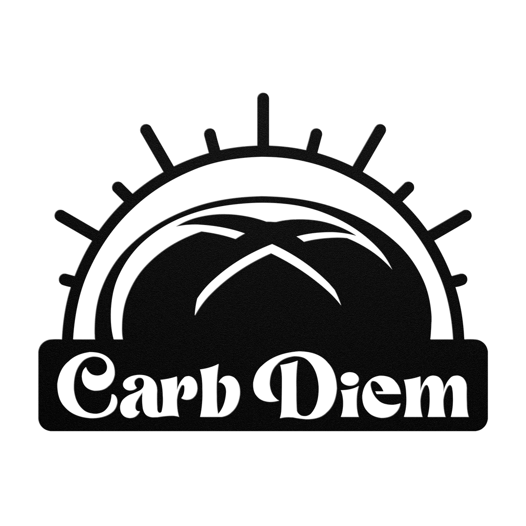 Carb Diem Metal Wall Art