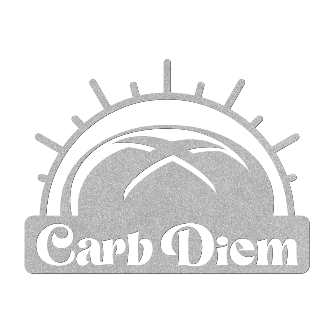 Carb Diem Metal Wall Art