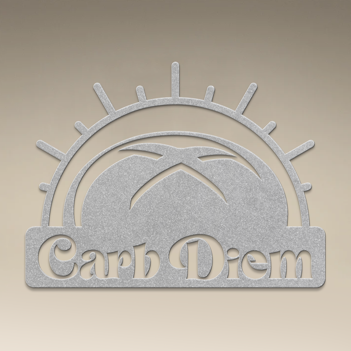 Carb Diem Metal Wall Art