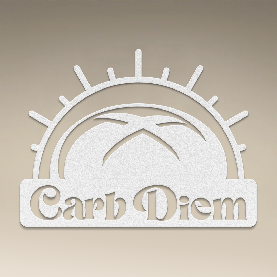 Carb Diem Metal Wall Art