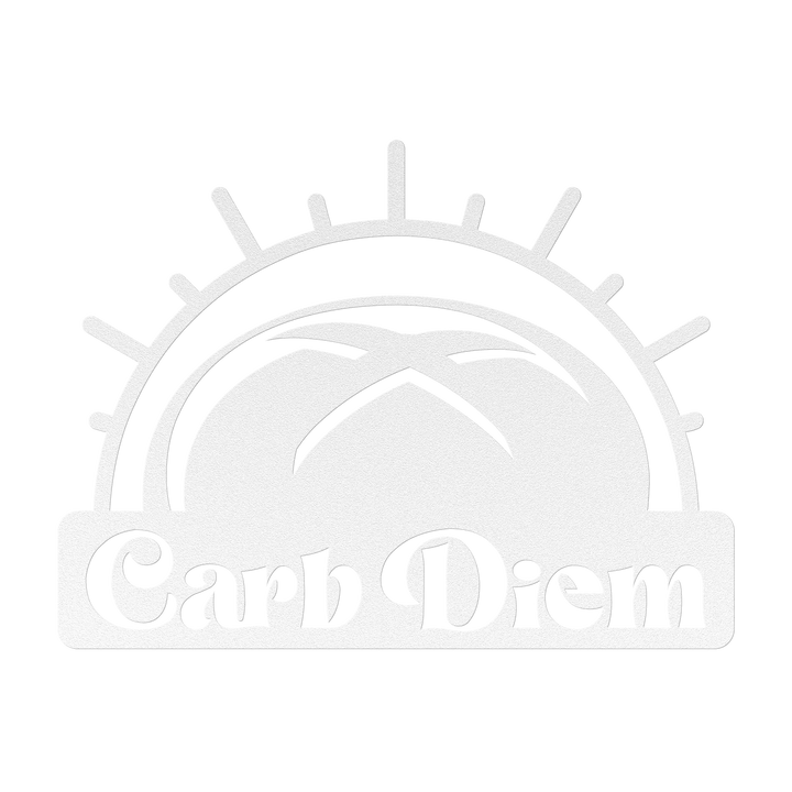 Carb Diem Metal Wall Art