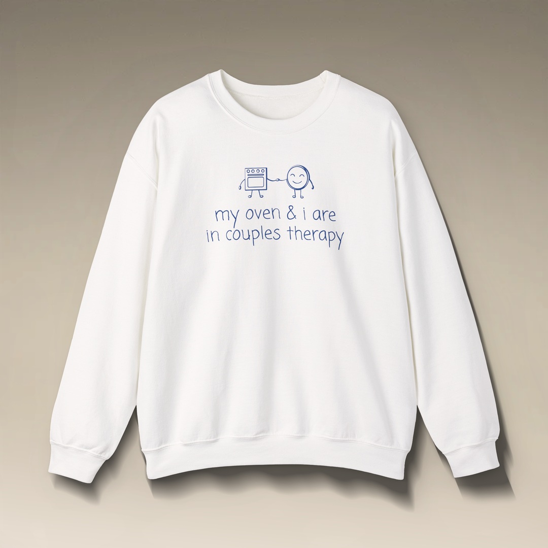 Couples Therapy With Oven Crewneck Sweatshirt