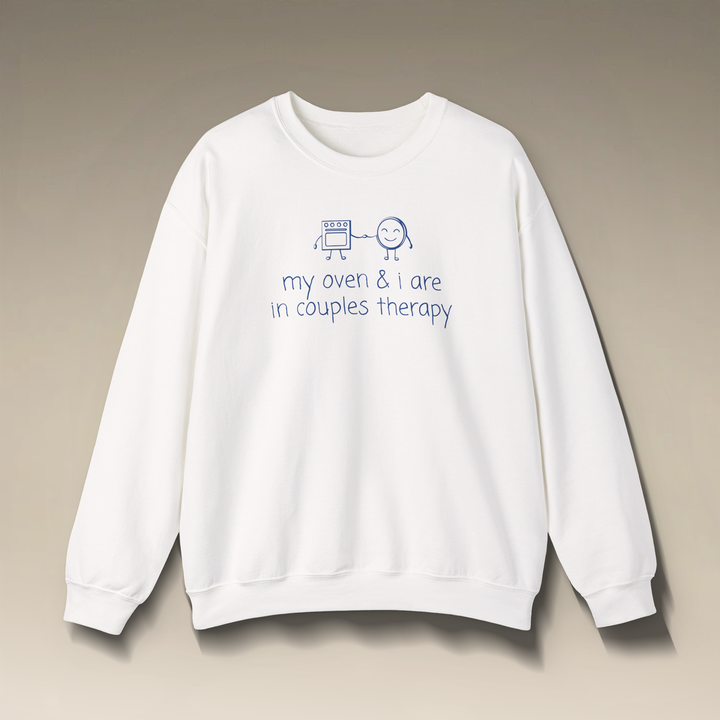 Couples Therapy With Oven Crewneck Sweatshirt