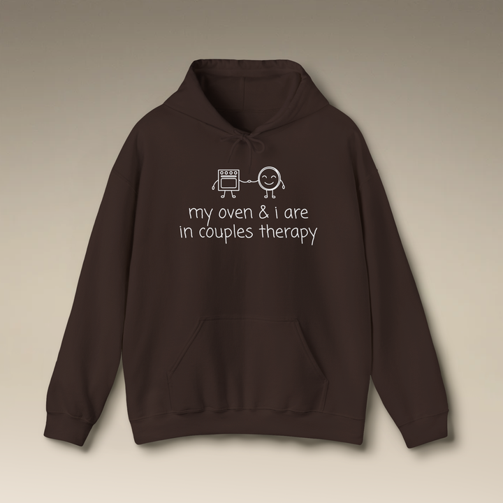 Couples Therapy With Oven Heavy Blend Hoodie