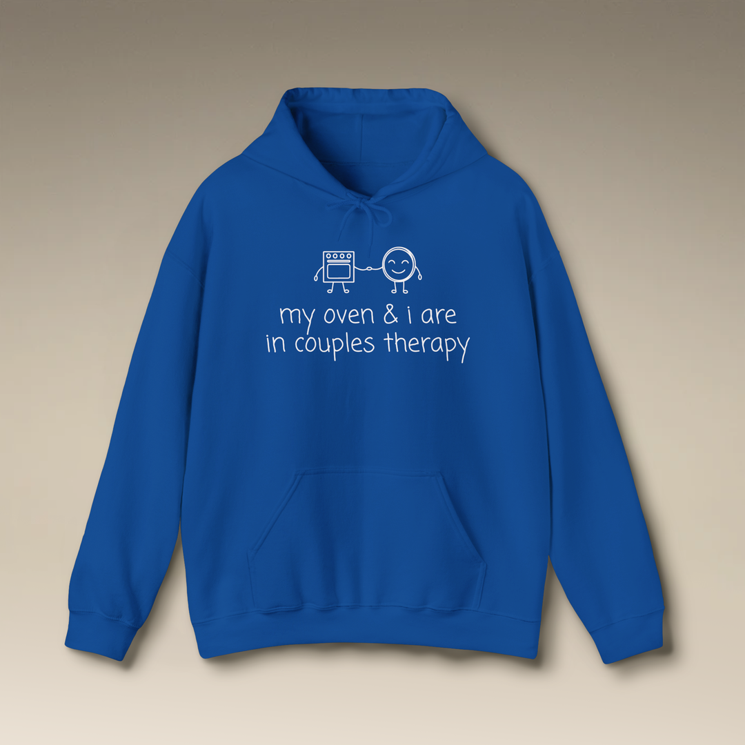 Couples Therapy With Oven Heavy Blend Hoodie