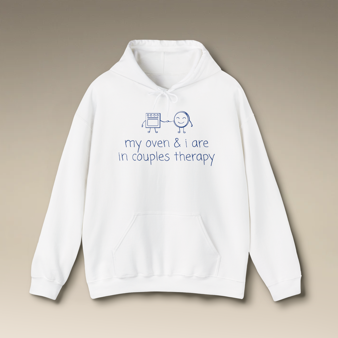 Couples Therapy With Oven Heavy Blend Hoodie