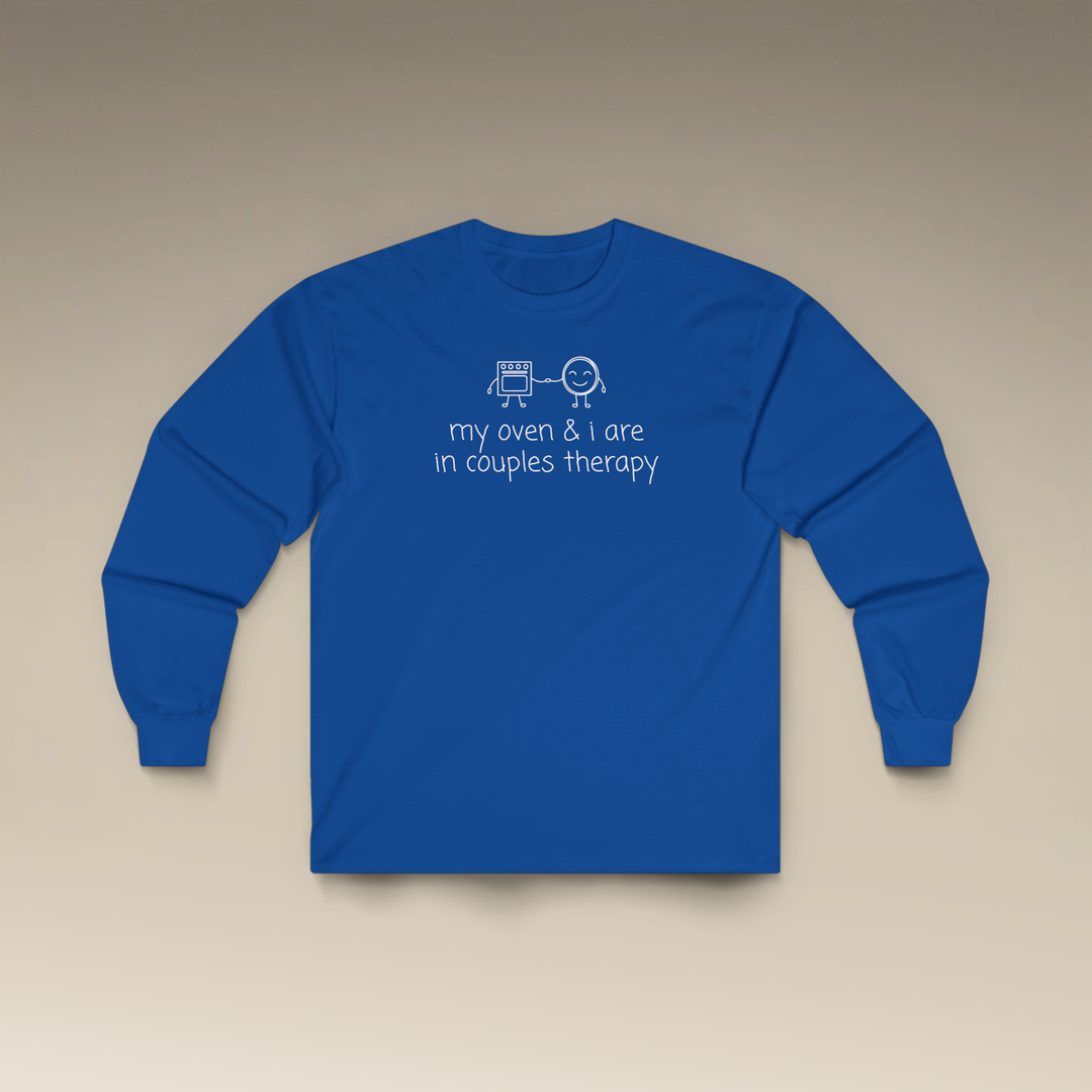 Couples Therapy With Oven Long Sleeve T-Shirt