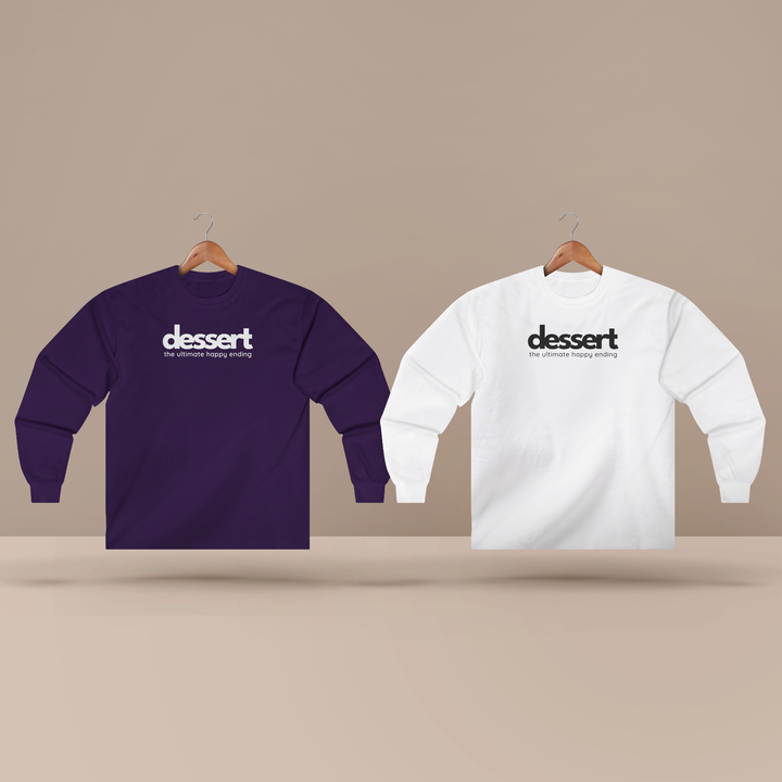 Dessert: The Ultimate Happy Ending Long Sleeve T-Shirt