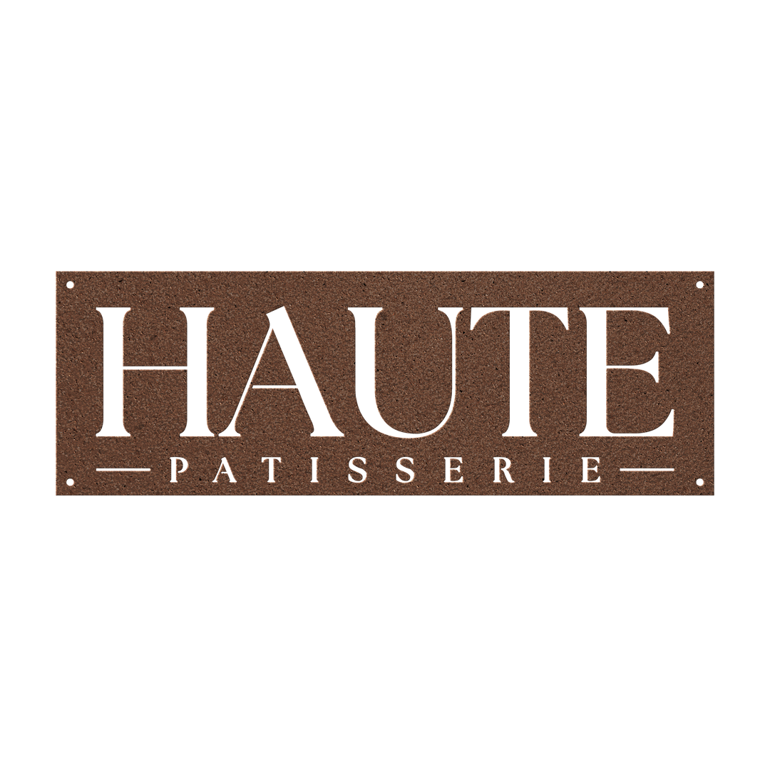 Haute Patisserie Metal Wall Art