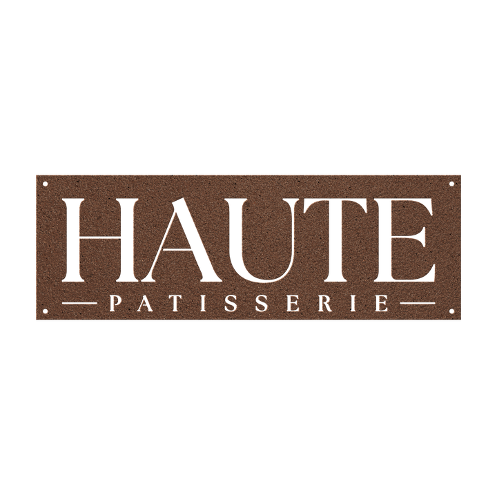 Haute Patisserie Metal Wall Art