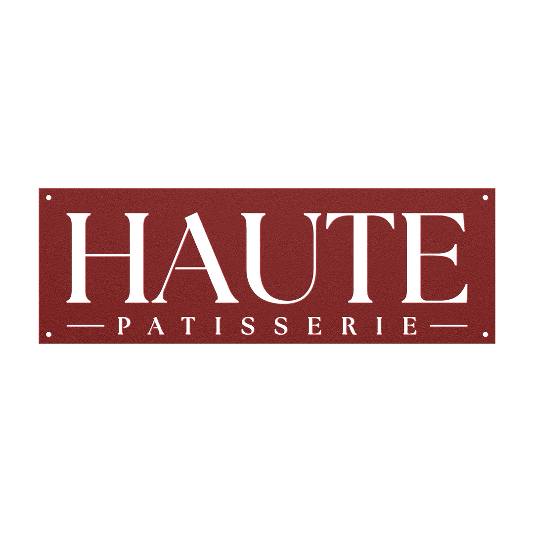 Haute Patisserie Metal Wall Art