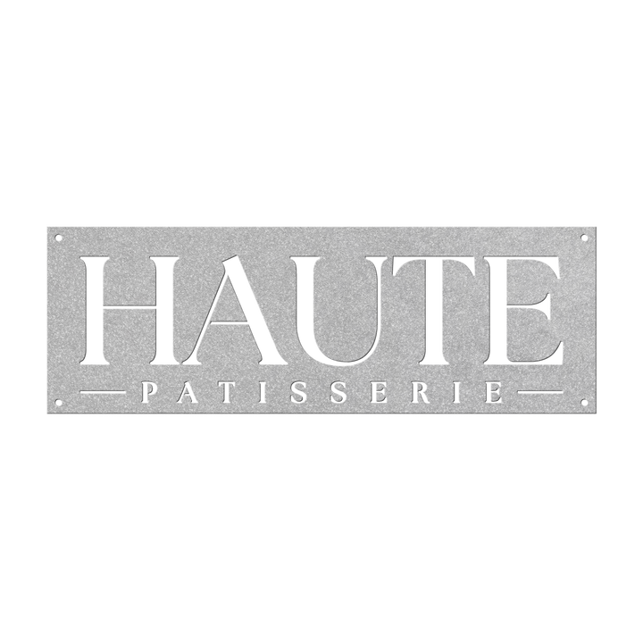 Haute Patisserie Metal Wall Art