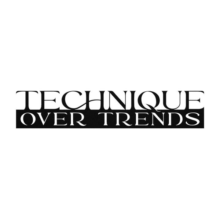 Technique Over Trends Metal Wall Art
