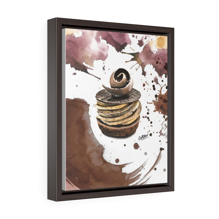 Mille Paris-Brest Watercolor Small Framed Canvas