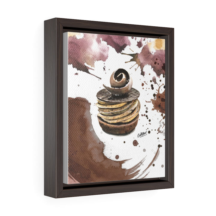 Mille Paris-Brest Watercolor Small Framed Canvas
