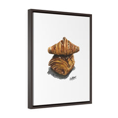 Viennoiseries Large Framed Canvas
