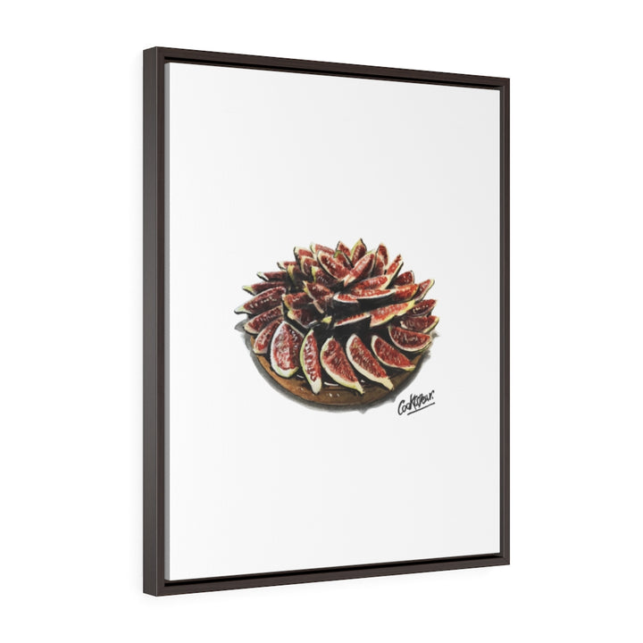 Tarte Aux Figues Small Framed Canvas