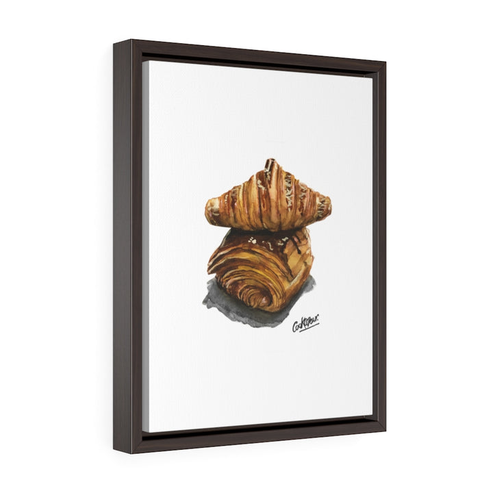 Viennoiseries Small Framed Canvas