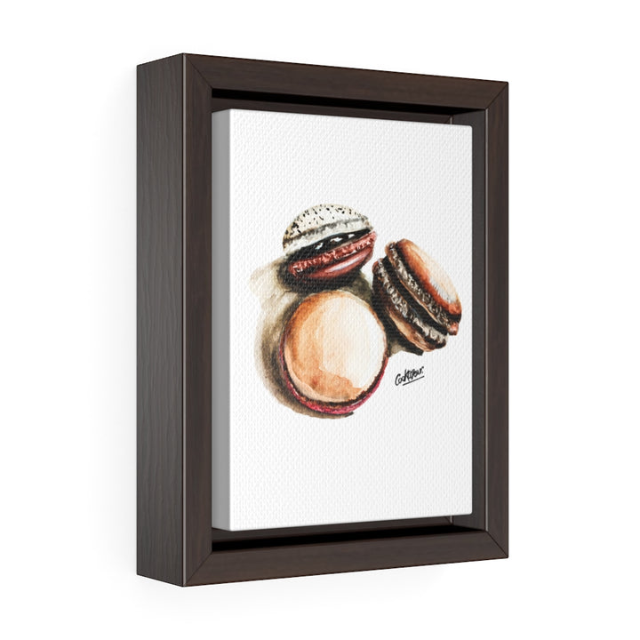 Macarons Small Framed Canvas