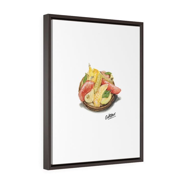 Tarte Agrume Large Framed Canvas