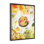Tarte Agrume Watercolor Small Framed Canvas