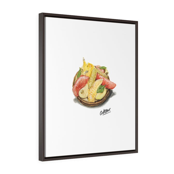 Tarte Agrume Large Framed Canvas