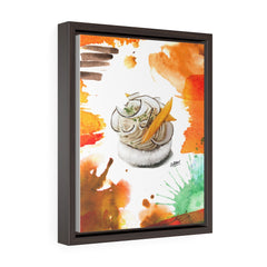 ChouCoco Watercolor Small Framed Canvas