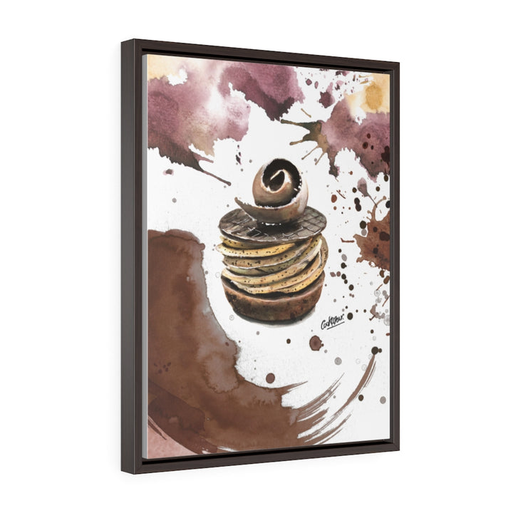 Mille Paris-Brest Watercolor Small Framed Canvas