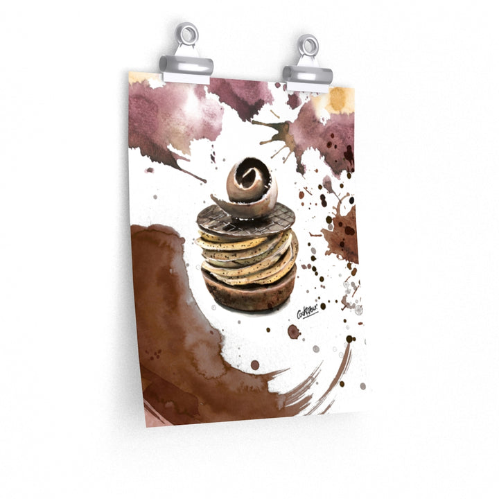Mille Paris-Brest Watercolor Poster