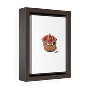 Tarte Figues Small Framed Canvas