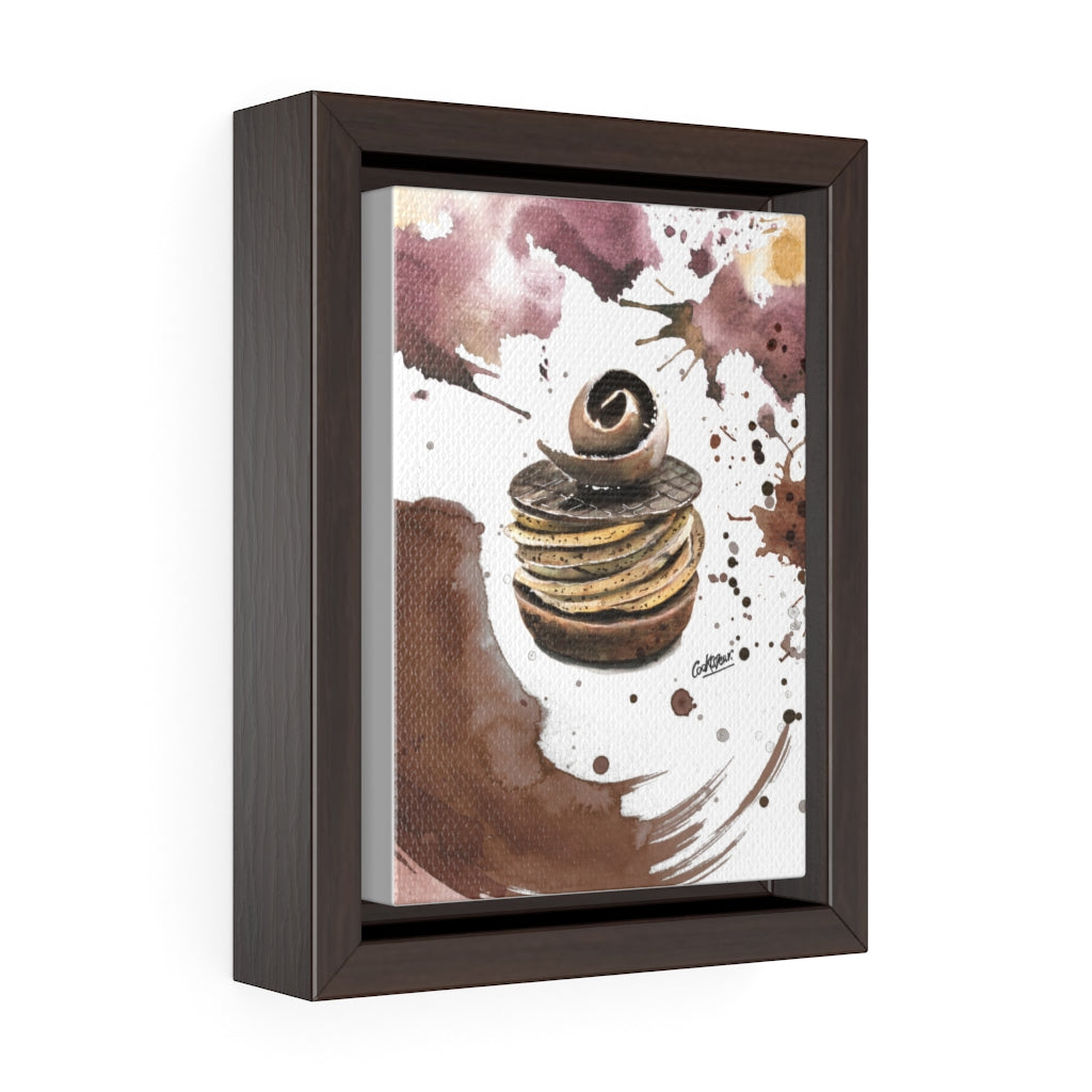 Mille Paris-Brest Watercolor Small Framed Canvas