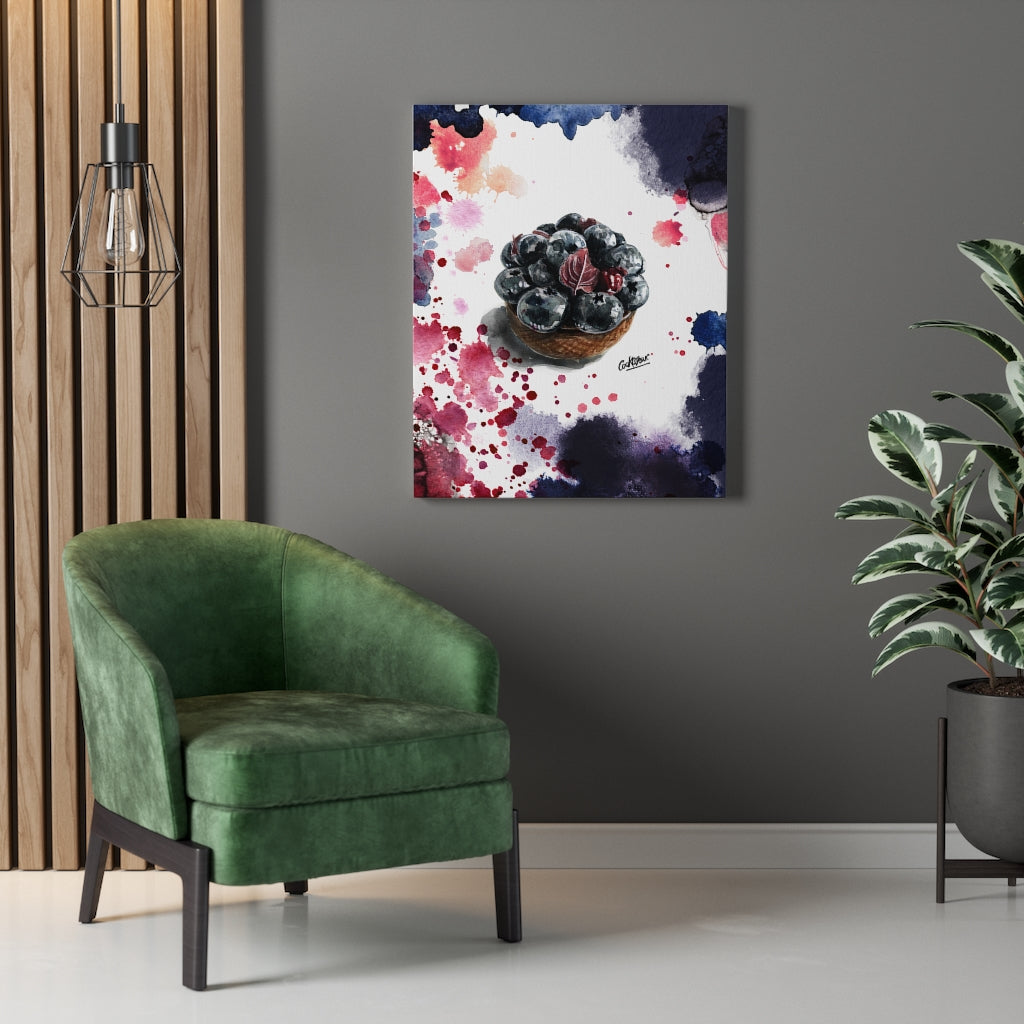 Mirtille Watercolor Canvas