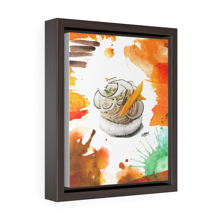 ChouCoco Watercolor Small Framed Canvas