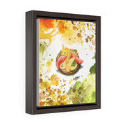 Tarte Agrume Watercolor Small Framed Canvas