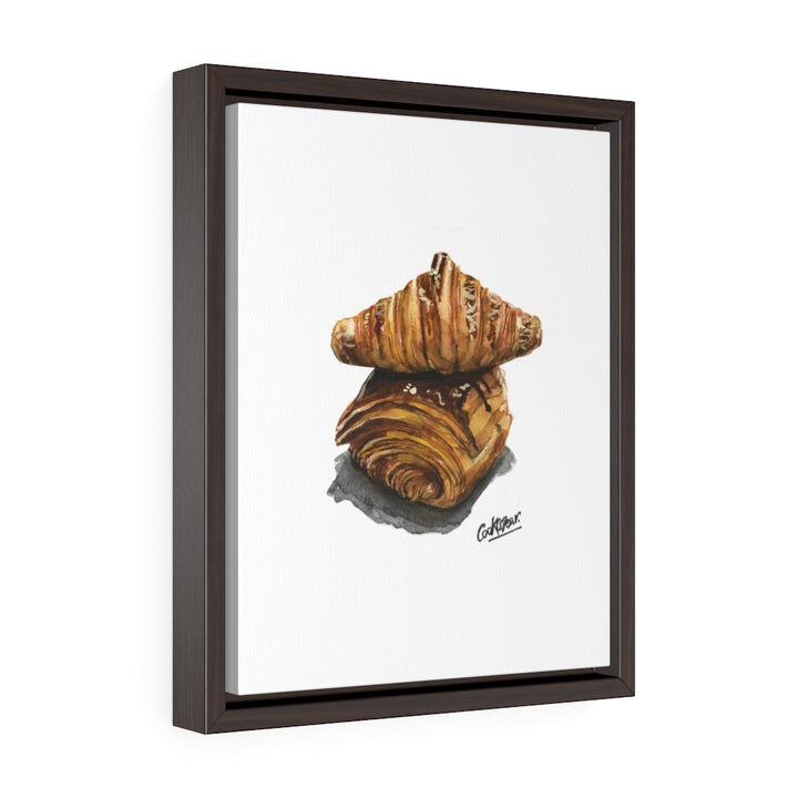 Viennoiseries Small Framed Canvas