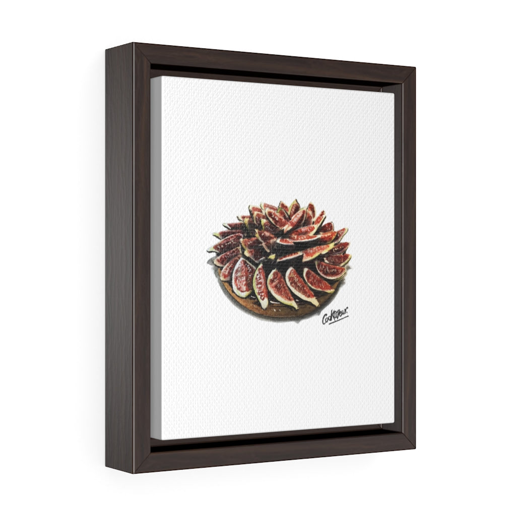 Tarte Aux Figues Small Framed Canvas