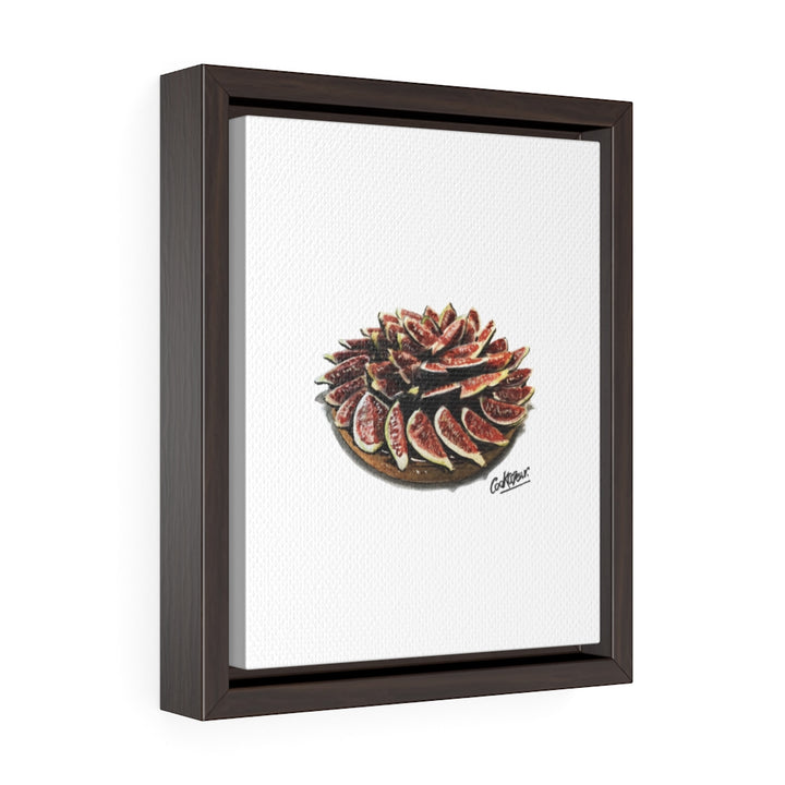 Tarte Aux Figues Small Framed Canvas